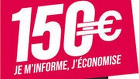 Magazine 150 euros – Peu d’infos, beaucoup de prospectus